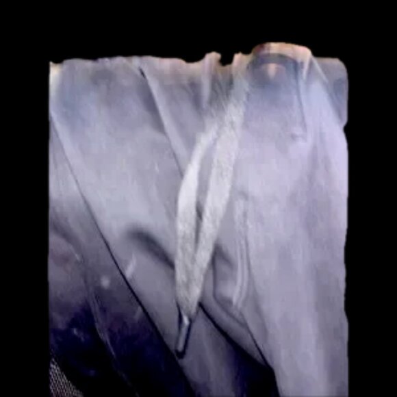 Black super soft fleece lined heavy weight warm small ladies joggers black euc - Picture 5 of 7